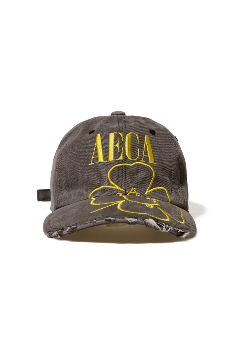 AECA METAL KIDS DENIM CAP-GREY